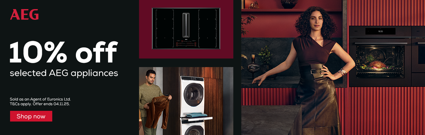 AEG 10% OFF now - 04/11