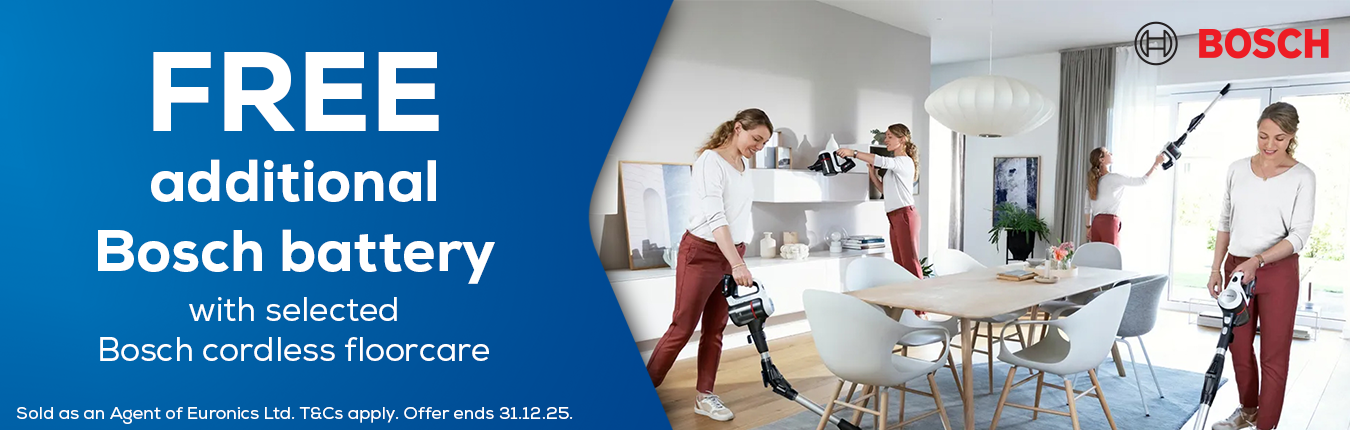 Bosch Floorcare - Free Battery