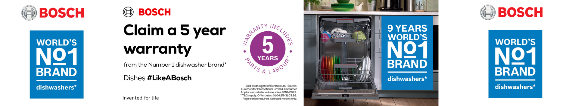 Bosch 5 Year Promotion