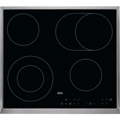 AEG HK634060XB 60cm Ceramic Hob - Black