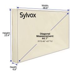 Sylvox OT43A1COVER Outdoor TV Cover for 40"-43" TVs