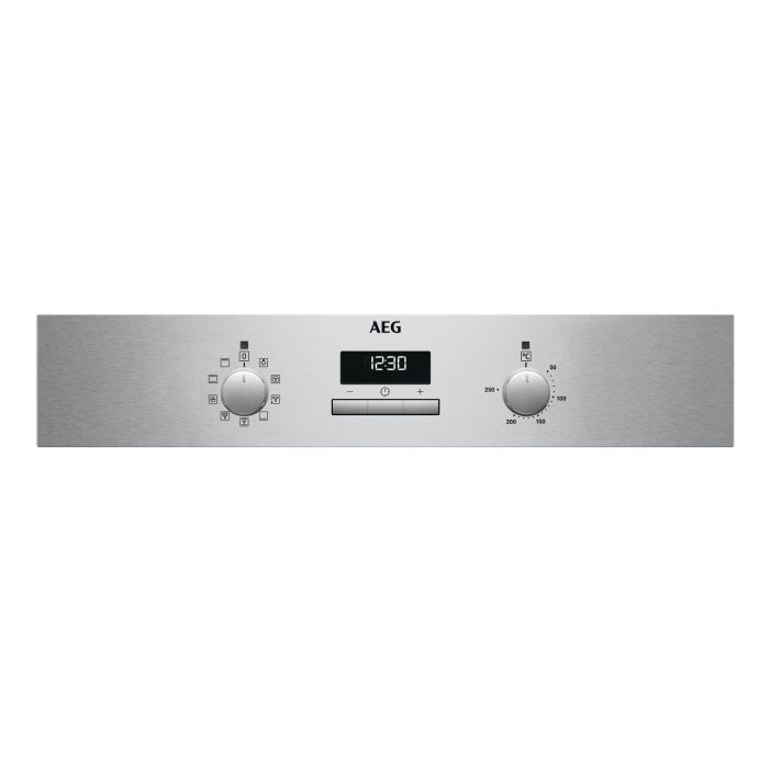 AEG BCX23101EM 59.4cm Built In Electric Single Oven - Stainless