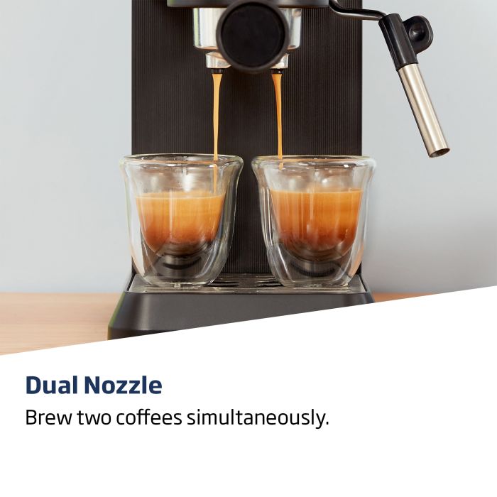 Beko CaffeExperto Manual Espresso with Steam Wand - Black