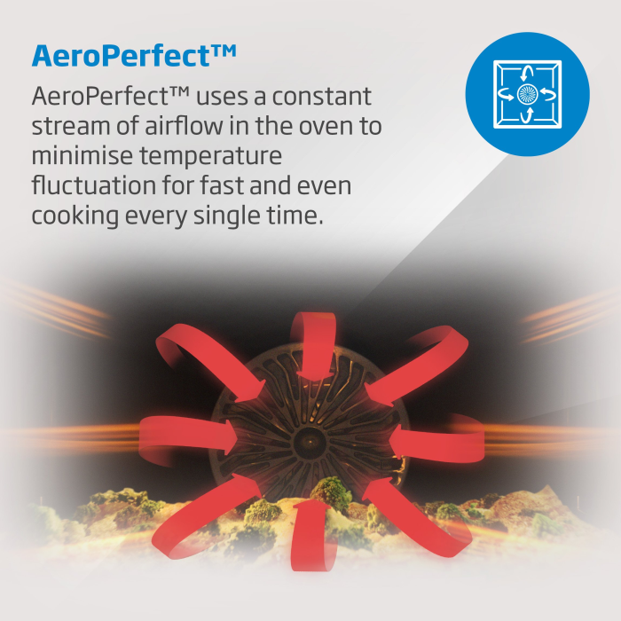 Beko CIMY91X AeroPerfect CIMY91X 60cm Built In Single Multi - function Oven - Stainless Steel