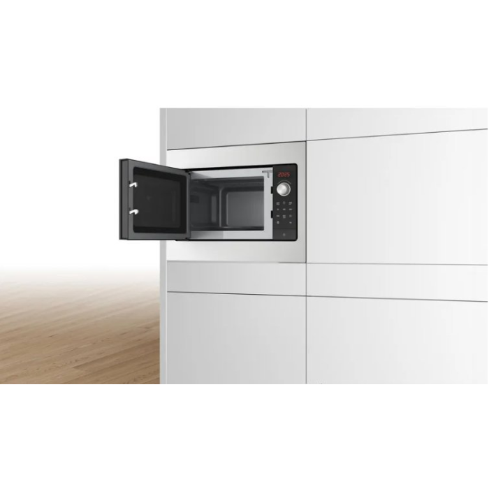 Bosch BFL523MS3B 20 Litres Built In Microwave Oven - Stainless Steel