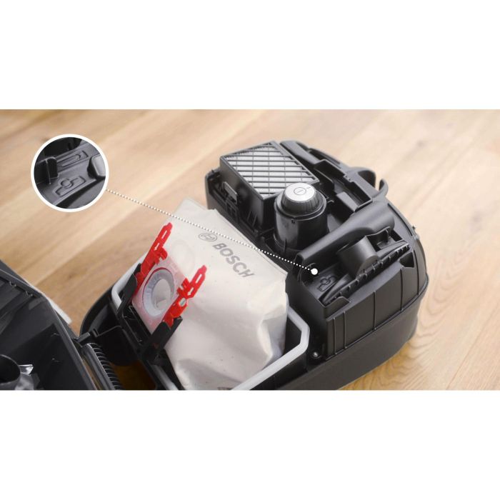 Bosch BGB41HYGGB ProHygienic Bagged Vacuum Cleaner - White