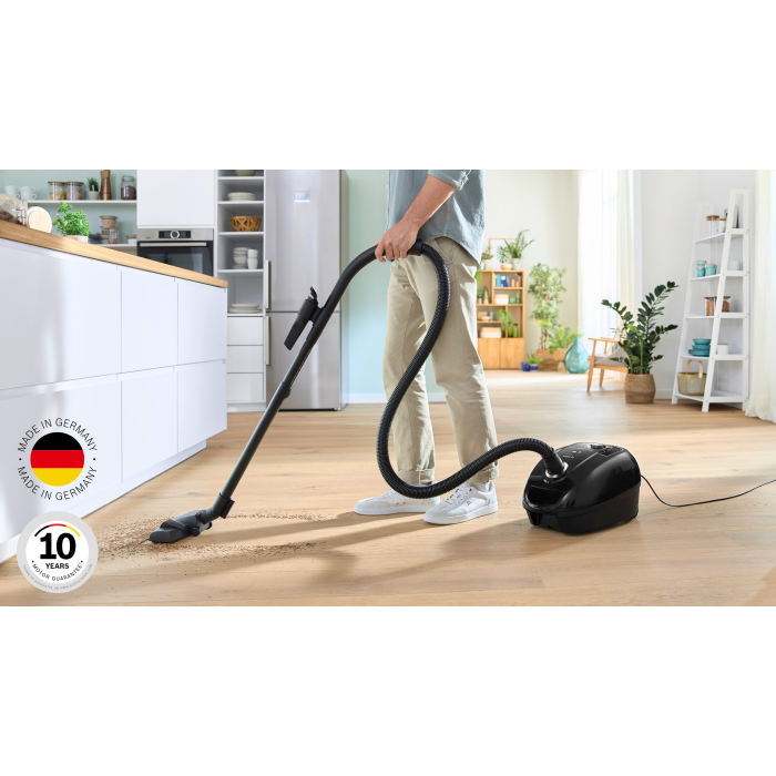 Bosch BGL38BA3GB Serie 4 ProEco 850W Bagged Cylinder Vacuum Cleaner - Black