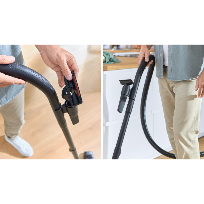 Bosch BGL38BA3GB Serie 4 ProEco 850W Bagged Cylinder Vacuum Cleaner - Black