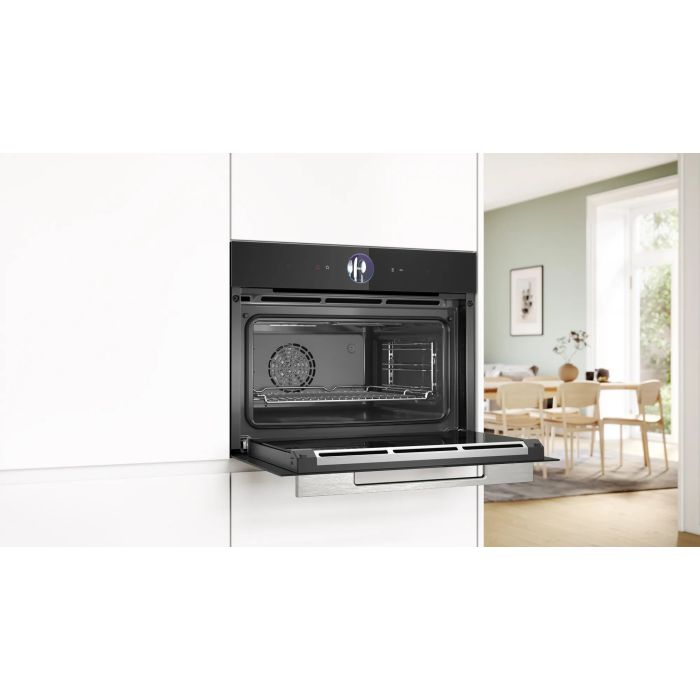 Bosch CSG7361B1 59.4cm Built In Compact Steam Oven - Black