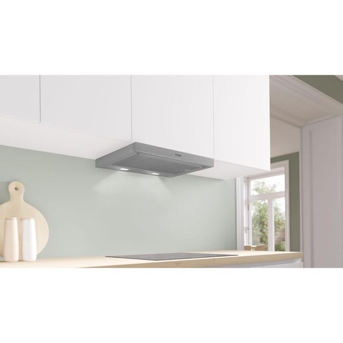 Bosch DFM063W56B 60cm wide, Logo Design Handle, 3 speed , Rocker Switch Control, LED Lights. Optiona