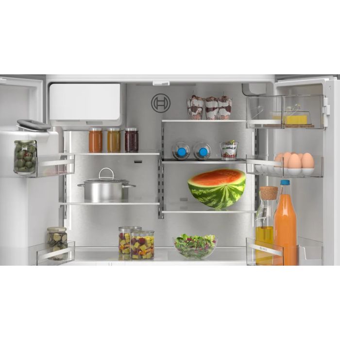 Bosch KFD96APEA 90.5cm Plumbed No Frost American Fridge Freezer - Stainless Steel