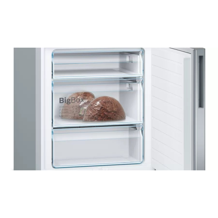 Bosch KGE49AICAG 70cm 60/40 VitaFresh Fridge Freezer in Inox