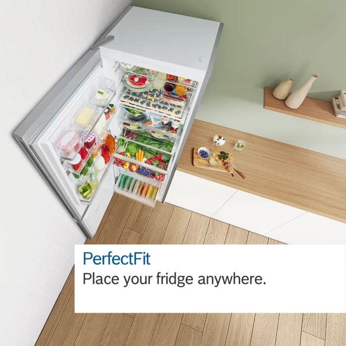 Bosch KGN392LBFG 60cm 70/30  Fridge Freezer - Stainless Steel