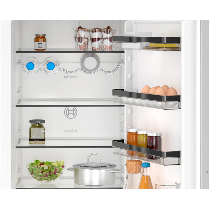 Bosch KIN96VFD0 55.8cm 70/30 Frost Free Fridge Freezer - White - Flat hinge