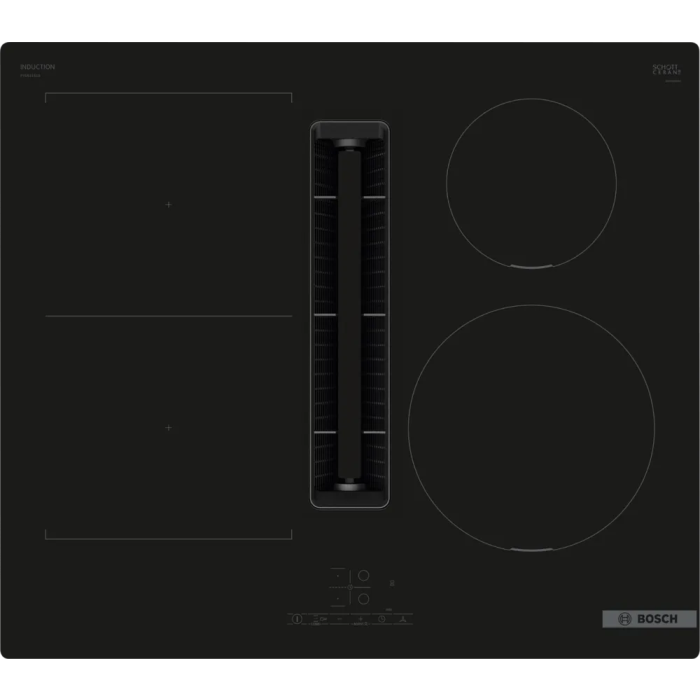 Bosch PVS611B16E 60cm Induction Hob with Ventilation