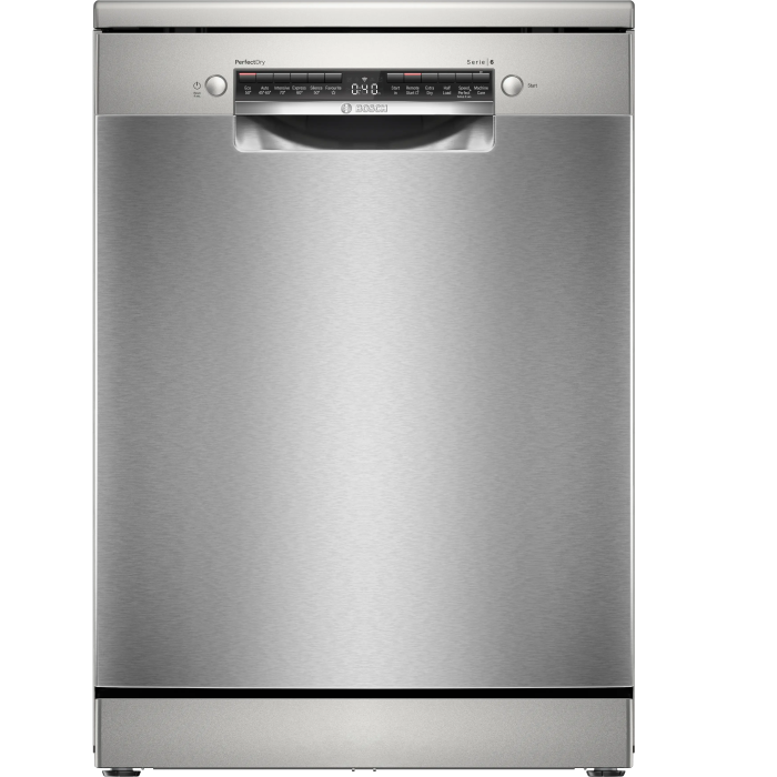 Bosch SMS6ZCI10G Silver Dishwasher with WiFi 14 Settings