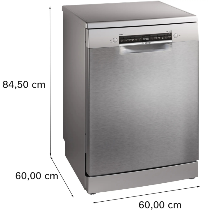 Bosch SMS6ZCI10G Silver Dishwasher with WiFi 14 Settings
