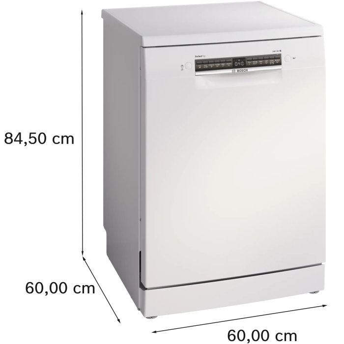 Bosch SMS6ZCW10G White WiFi Full-size Dishwasher