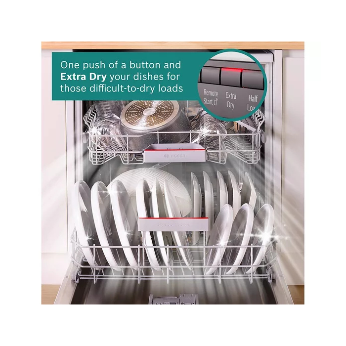 Bosch SPS4HMI49G Slimline Silver WiFi Dishwasher