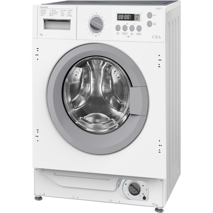 CDA CI327 Integrated Washing Machine, 7kg Capacity