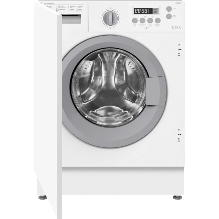 CDA CI327 Integrated Washing Machine, 7kg Capacity