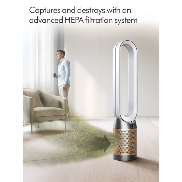 Dyson TP09-2024 HEPA Cool? Formaldehyde Purifying Fan - White