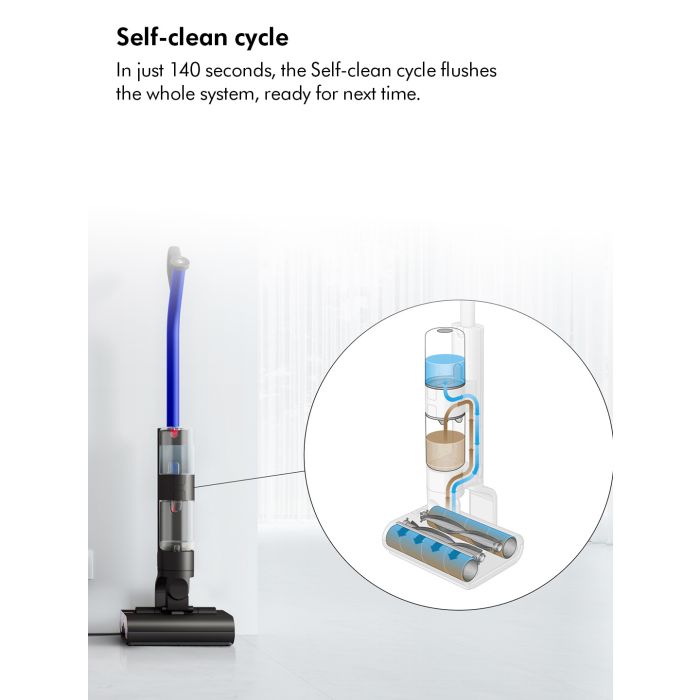 492666-01 WASHG1 Wet Cleaner - 35 Minutes Run Time - Black/Blue