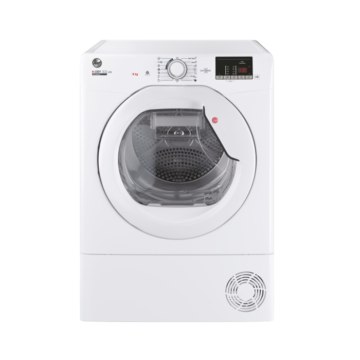 Hoover HLE C9DE-80 9kg Condenser Tumble Dryer White