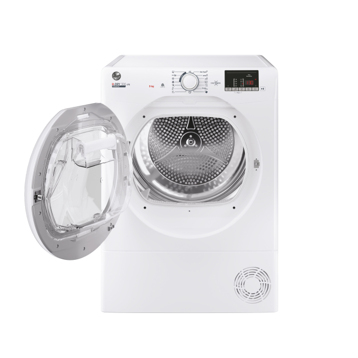 Hoover HLE C9DE-80 9kg Condenser Tumble Dryer White