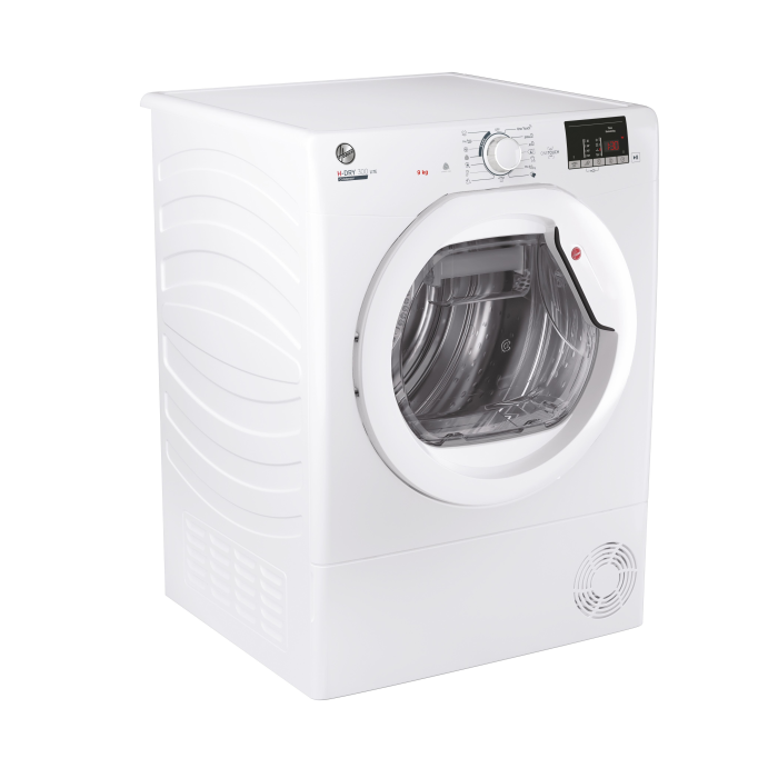 Hoover HLE C9DE-80 9kg Condenser Tumble Dryer White