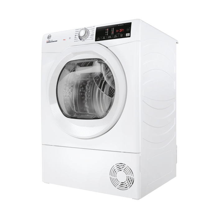 Hoover HRE C9TE-80 9kg Condenser Tumble Dryer White