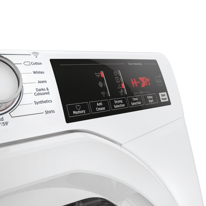 Hoover HRE C9TE-80 9kg Condenser Tumble Dryer White