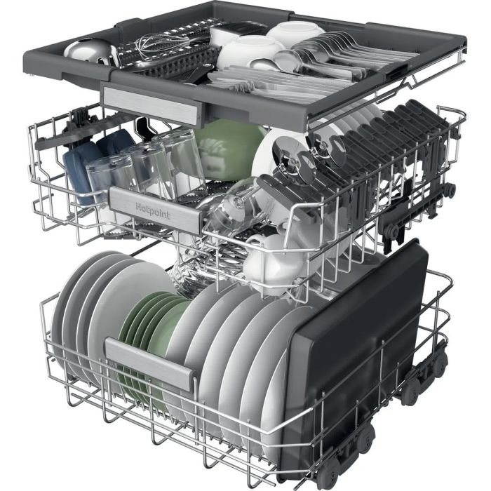 Hotpoint H7F HP43 X UK H7FHP43XUK Dishwasher - Inox - 15 Place Settings