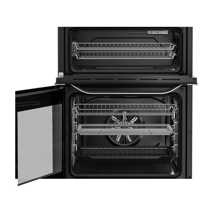 Hotpoint HDE6VDCASX 60cm Double Electric Ceramic Cooker