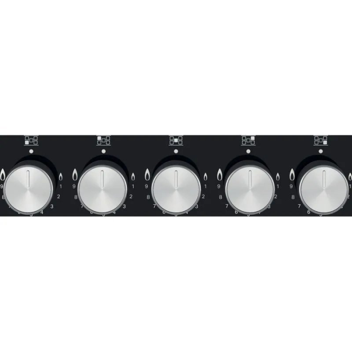 Hotpoint HGS72SBK 73cm Gas Hob - Black