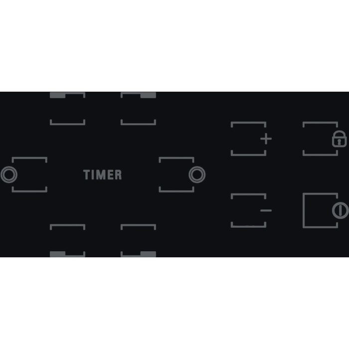Hotpoint HR724BH 77cm Ceramic Hob - Black