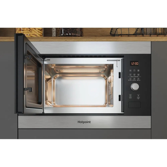 Hotpoint MF25GIXH Built-In Compact Microwave Oven
