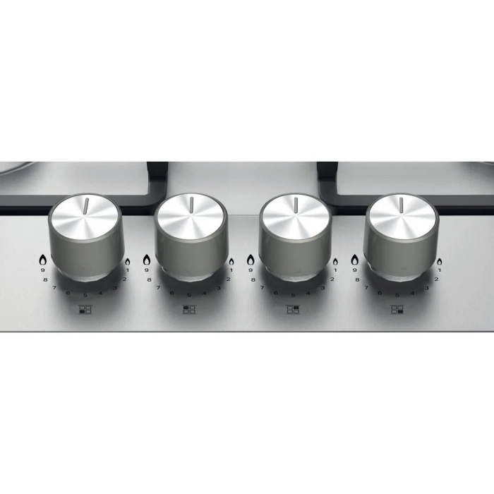 Hotpoint PPH60GDFIXUK 59cm Gas Hob - Silver