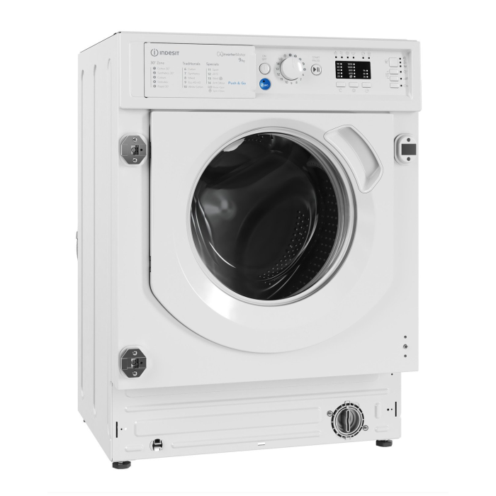 Indesit BI WMIL 91485 U WMIL91485U 9kg 1400 Spin Built in Washing Machine - White