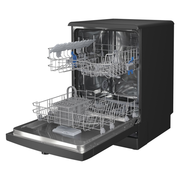 Indesit D2F HK26 B UK D2FHK26BUK 60cm Dishwasher - Black - 14 Place Setting
