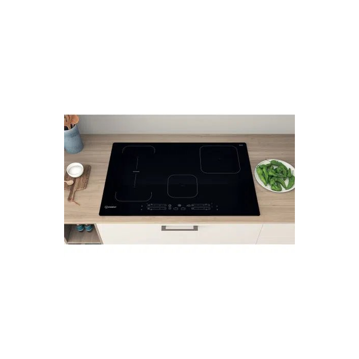 Indesit IB21B77NE 77cm Induction Hob - Black