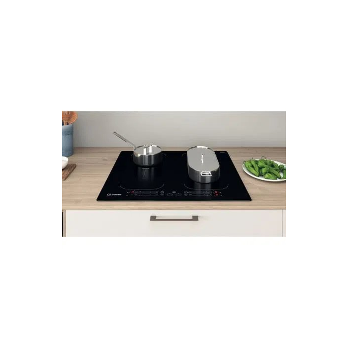 Indesit IB88B60NE 59cm Induction Hob - Black