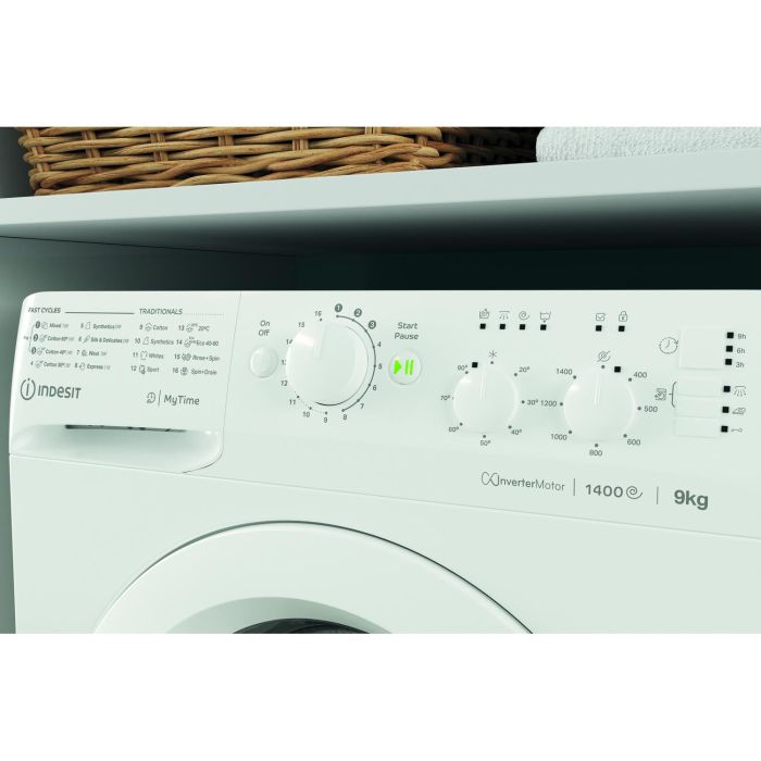 Indesit MTWC91495WUKN 9kg 1400 Spin Washing Machine - White
