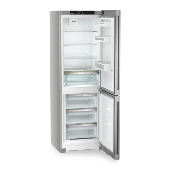 Liebherr LBHCNSFD5203 59.7cm 60/40 No Frost Fridge Freezer - Silver