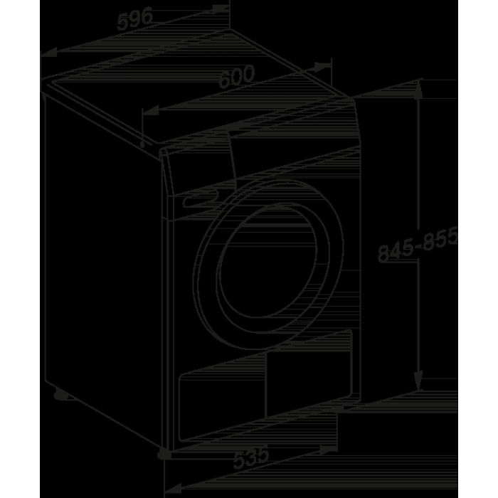 Miele TEC645 WP 8kg Tumble Dryer - White