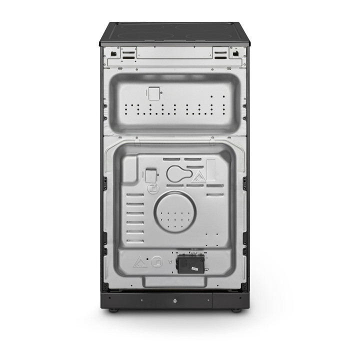 Montpellier  MDOC50FK 50cm Double Oven Electric Cooker with Ceramic Hob - Black