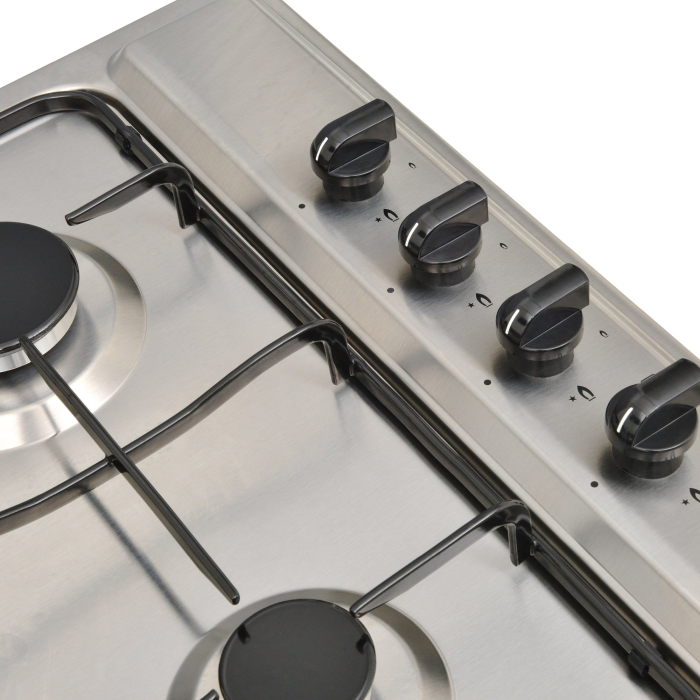 Montpellier MGB60X Montpellier MGB60X 58cm Gas Hob - Stainless Steel