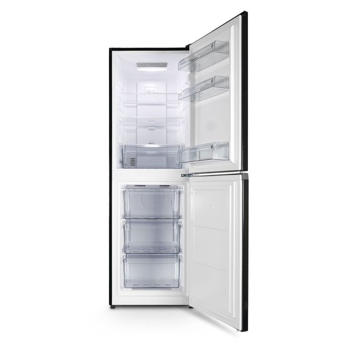 Montpellier MNF167EBK 54.5cm 50/50 No Frost Fridge Freezer - Black