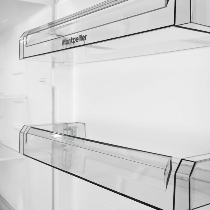 Montpellier MNF167EBK 54.5cm 50/50 No Frost Fridge Freezer - Black