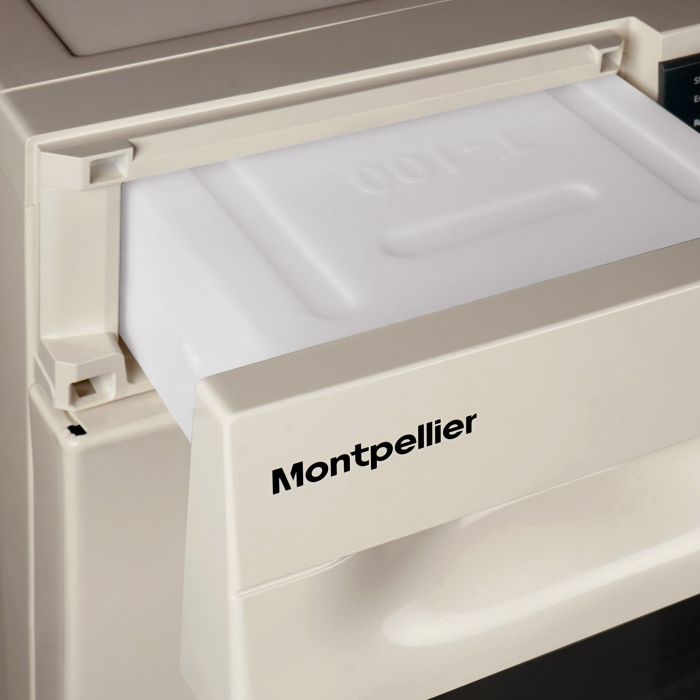 Montpellier MTDC8SDC 8kg Condenser Sensor Dry Tumble Dryer - Cream
